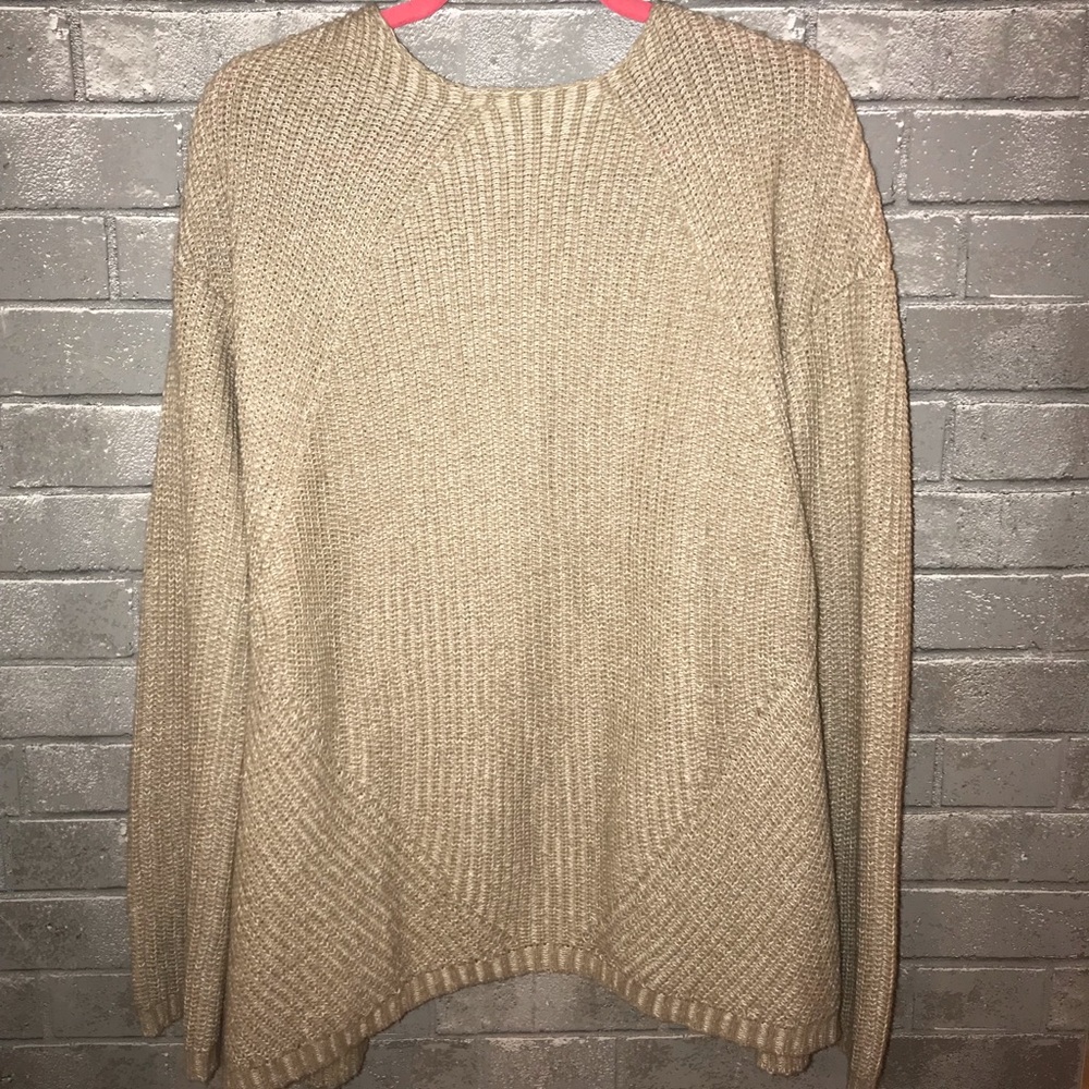 TOBI Flare, Backless Sweater